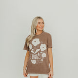 The Movement Club Oversized Brown Tee